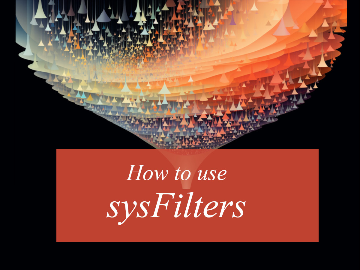 adobe campaign classic how to use sysfilters in data schemas