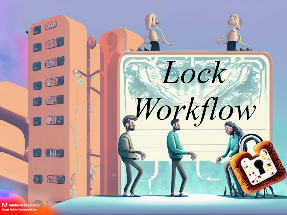 How to lock workflow in Adobe Campaign Classic